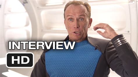 Star Trek Into Darkness Interview Peter Weller Chris Pine