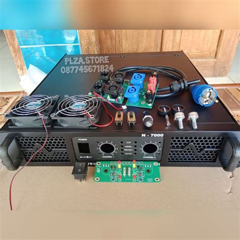 Jual Bok Power Amplifier N Lengkap Aksesoris Box N Ukuran U