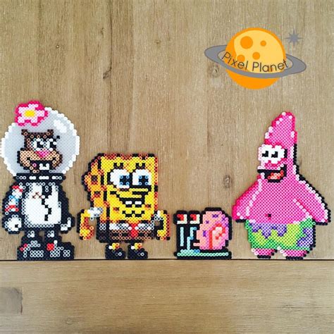 Spongebob Squarepants Perler Beads Sprites Collection Eugene Krabs Porn Sex Picture