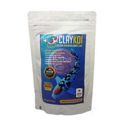 Jual Claykoi Calcium Montmorillonite Clay Penjernih Kolam Koi