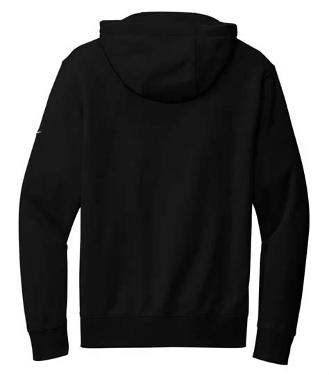 Custom Nike Club Fleece Sleeve Swoosh Full Zip Hoodie Coastal Reign