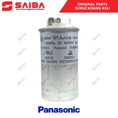 Jual Kapasitor Capacitor AC PANASONIC 1 2 PK Original Asli 15 1 5 Uf