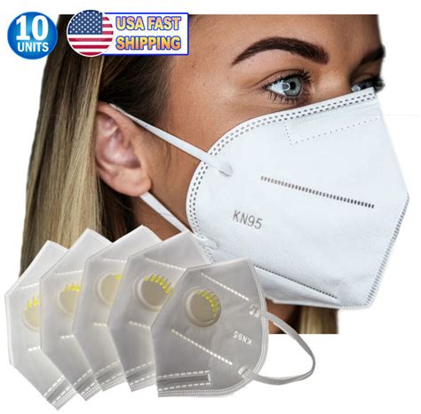 Kn95 Protective Particulate Respirator Face Mask 10pc 19 95