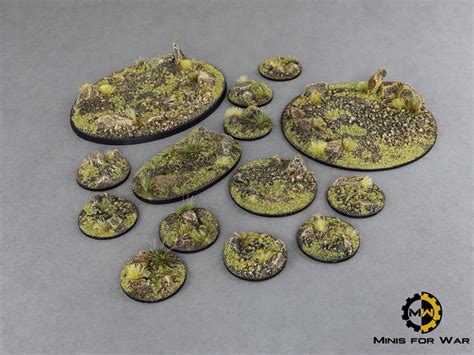 Battle Bases Classic Steppe Different Sizes Painted Etsy