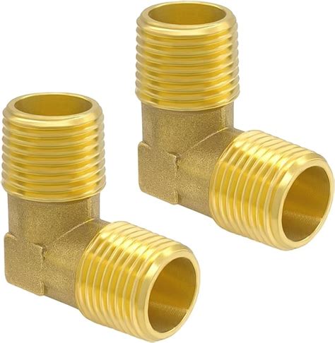 Hooshing 2pcs 90 Degree Street Elbow 1 2 Npt Male To 1 2