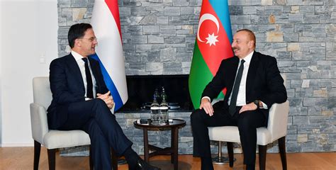 Ilham Aliyev Met With Prime Minister Of Kingdom Of The Netherlands In