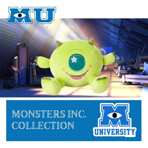 Monsters University Mike Wazowski soft plush, Hobbies & Toys, Toys ...