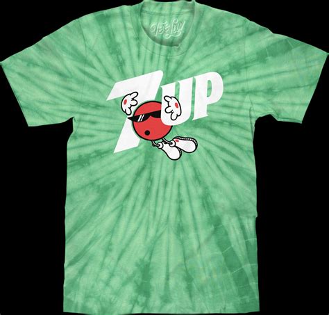 Tie Dye Cool Spot 7 Up T Shirt