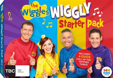 Buy Wiggles Wiggly Starter Pack On Dvd Sanity Online