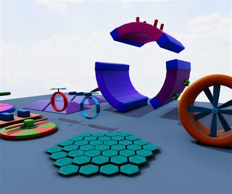 Artstation Fun Obstacle Course Expansion For Unity Engine Game Assets