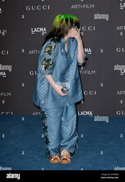 Los Angeles Usa November Billie Eilish At The Lacma