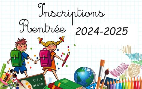 Inscriptions pour la rentrée 2024 2025 Commune de Valhuon