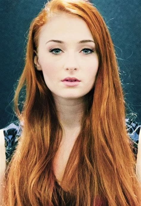 Sophie Turner As A Female Ron Weasley Harry Potter Beautiful Redhead