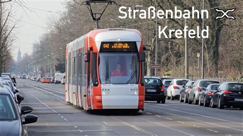 Straßenbahn Krefeld Tram SWK Nordrhein Westfalen Tram in