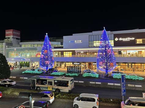 今年も始まりました！所沢駅西口イルミライティングファンタジア2022 2023 所沢なび