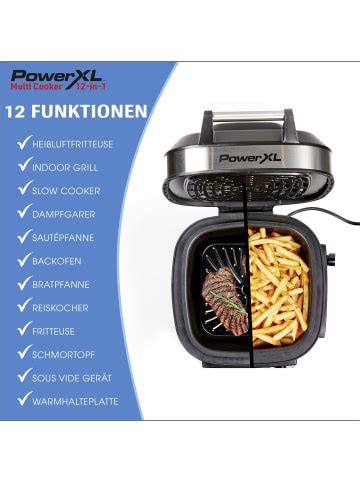 Powerxl Powerxl In Multifunktionskocher Multicooker In Silber