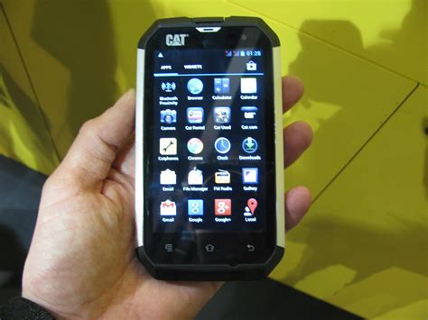 Caterpillar Unveils Its Second Android Smartphone Cat B We Go Hands On