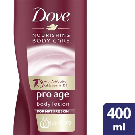 Dove Pro Age Nourishing Body Care Body Lotion 400ml Tesco Groceries