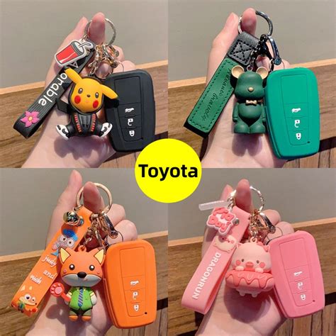 Toyota Key Cover Toyota Keychain Yaris Camry Corolla Vios Wigo Hiace