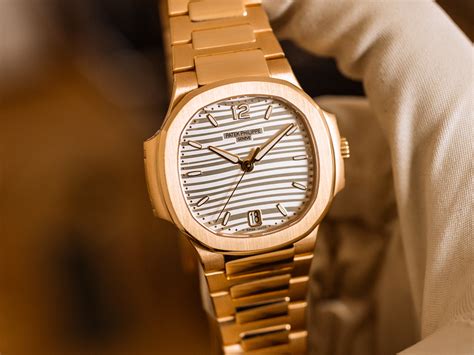 Patek Philippe Nautilus Lady Rose Gold Ref R Box Papers Bj