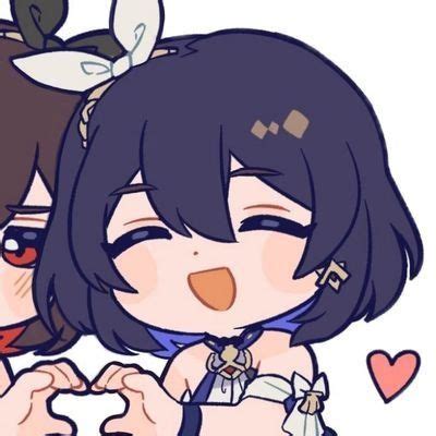 2 2 seele x veliona honkai impact matching icons การออกแบบตวละคร อะ