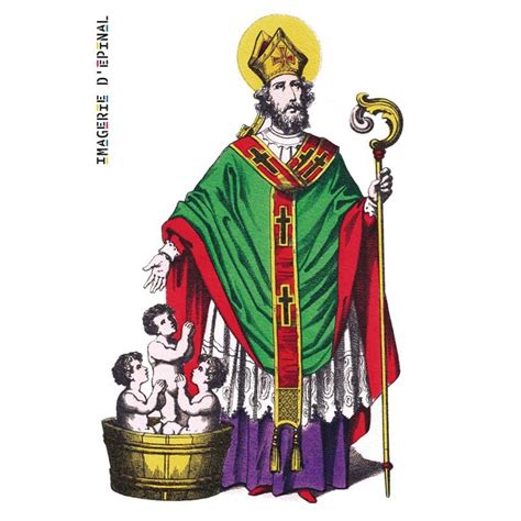 Grand Saint Nicolas Patron Des Lorrains Et Des Enfants Sages