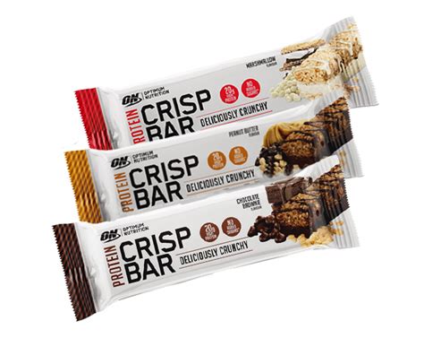 Optimum Nutrition Protein Crisp Bar 65g Chocolate Brownie 6121 22