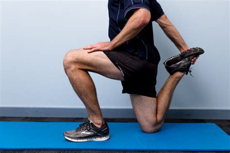 Hip Flexor With Quadriceps Stretch Physio Pro