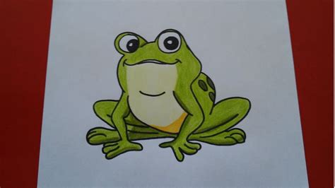 Como Dibujar Una Rana Paso A Paso Facil How To Draw A Frog Youtube