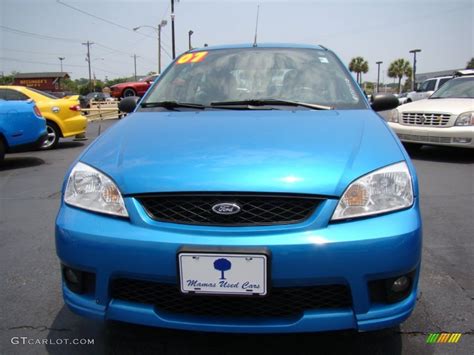 Aqua Blue Metallic 2007 Ford Focus Zx3 Se Coupe Exterior Photo 50124066