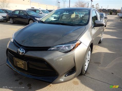 2017 Falcon Gray Metallic Toyota Corolla Le 117016543 Photo 3