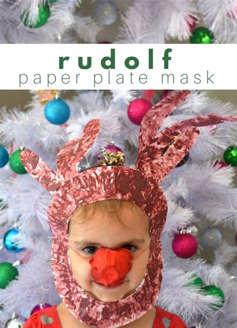 Rudolph Nose Mask