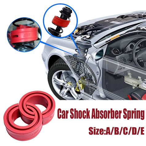 Universal 2PC Car Shock Absorb Spring Bumper Power 47mm 35mm 27mm 23mm