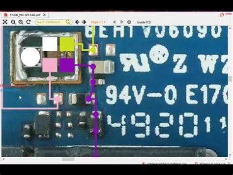 Jio F B Mic Spk Repair Solution Diagram Youtube