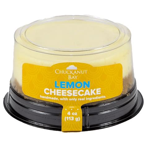 Chuckanut Bay Foods Lemon Mini Cheesecake Oz Delivery Or Pickup