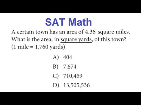 Digital SAT Math Problems and Solutions (Part - 17)