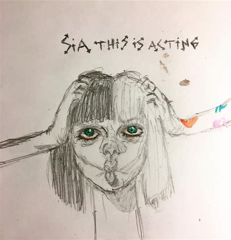 Salma στο Instagram Sia This Is Acting Album Cover Siathisisacting