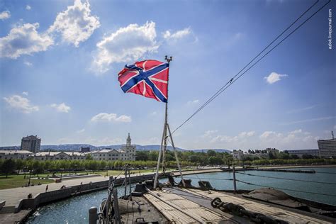 Гюйс крейсера Михаил Кутузов | Гюйс, флаг поднимаемый на буш… | Flickr