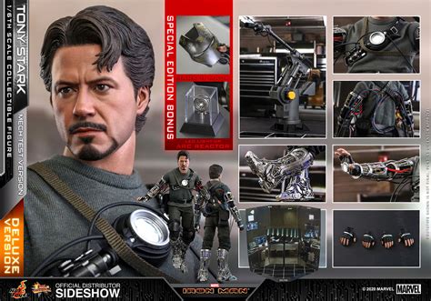 Hot Toys Tony Stark Mech Test Version Deluxe Scale Figure The Toys Time Forgot