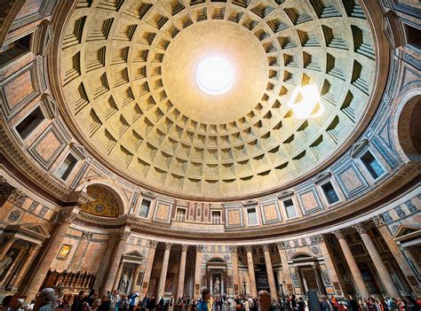 The dome of the Pantheon, Rome – License image – 11401332 Image ...