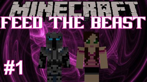 Minecraft Feed The Beast Our Journey Begins Episode Youtube