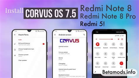 Install Corvus Os V Official On Redmi Note Pro Redmi Best