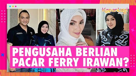 Sosok Tanty Octavia Yang Diduga Pacar Baru Ferry Irawan Pengusaha