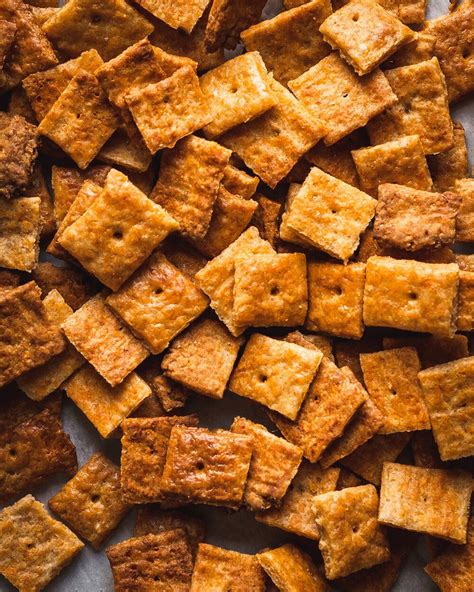 Cheddar Cheese Sourdough Crackers Bread Basil Recipe Sourdough