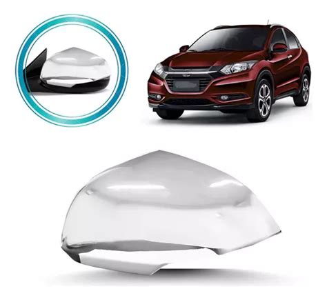 Acessório Aplique Retrovisor Honda Hrv C pisca Cromado 2021 Frete grátis