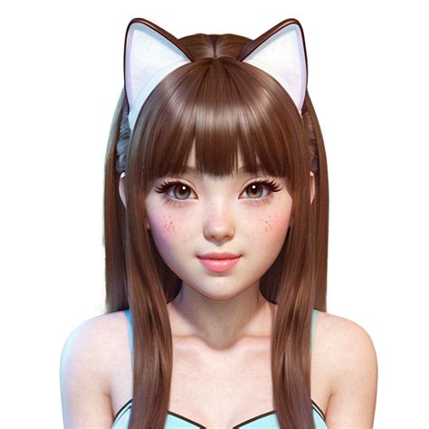 Download Kawaii Cat Ears Art Png 05042024