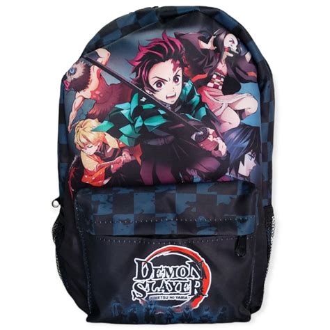 MOCHILA ESCOLAR DEMON SLAYER Shopee Brasil