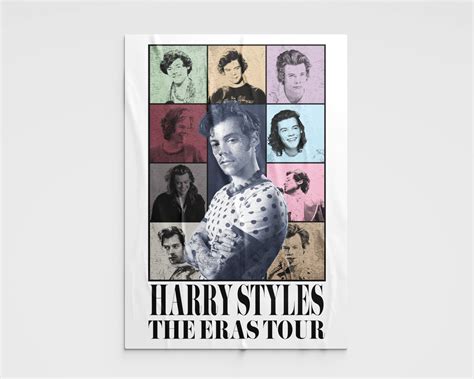 Harry Styles Eras Tour Poster Digital Download Etsy