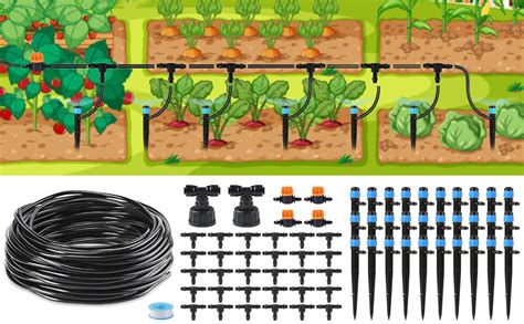 Amazon Drip Irrigation Kit 98FT Garden Watering System Automatic