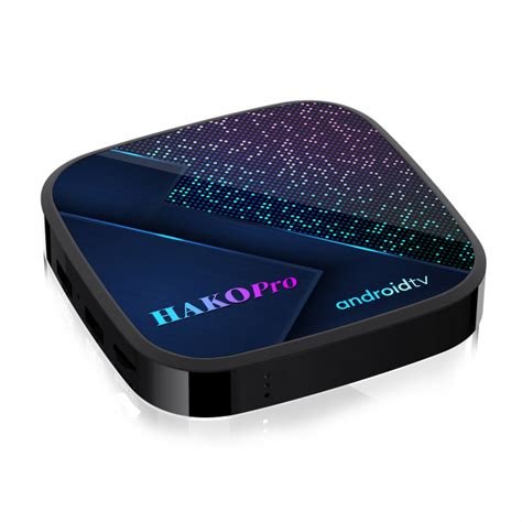 TV Box Hako Pro Negru 4K Android 11 4GB RAM 64GB ROM Amlogic